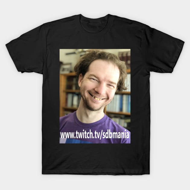 The Official SDBmania Twitch Channel Merchandise T-Shirt by The SDBmania Twitch Channel Store